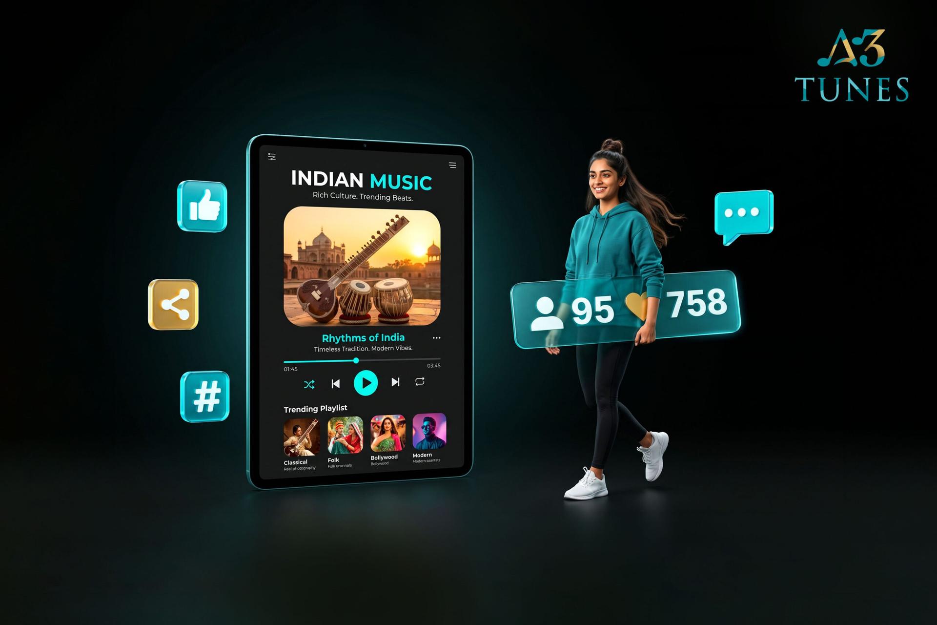 Explore Rich Indian Music Culture and Trending Beats Explore Rich Indian Music Culture and Trending Beats